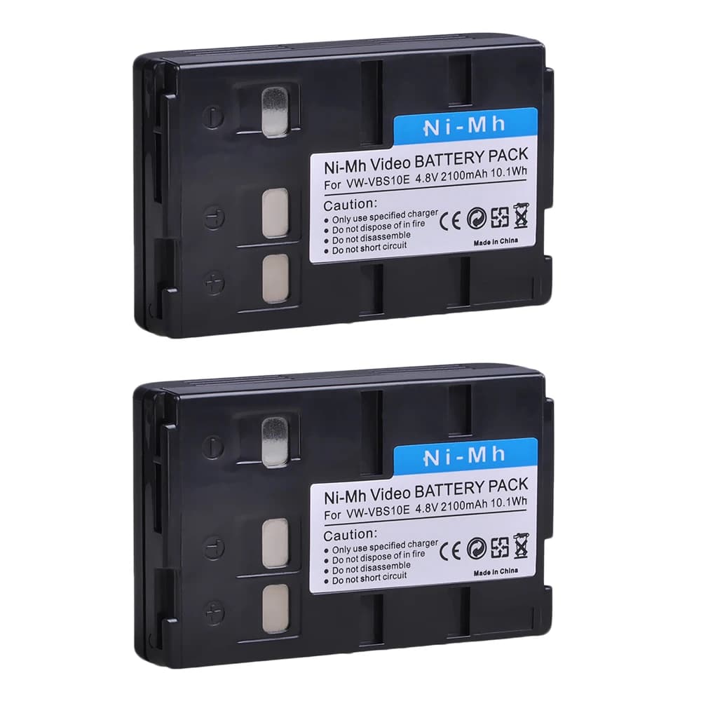 Batterie de caméra Rechargeable VW-VBS10E VW-VBS10 pour HHR-V211 VSB0200 P-V211 VW-VBS10E Panasonic NV-X100, NV-VX9, NV-VX7A