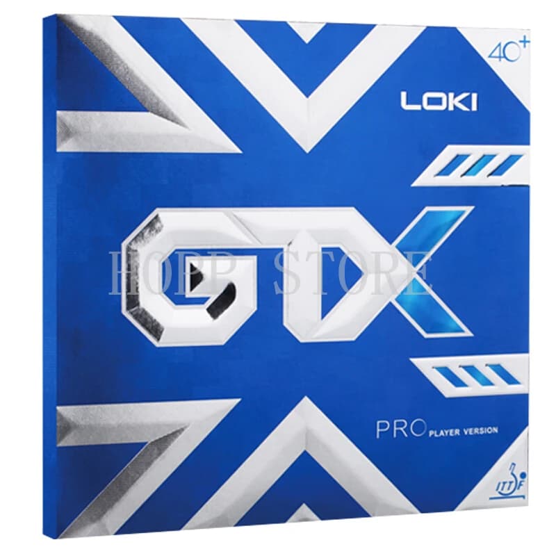 LOKI GTX PRO caoutchouc de Tennis de Table (offensive collante avec une éponge à gros pores) éponge de Ping-Pong originale WANG HAO LOKI GTX