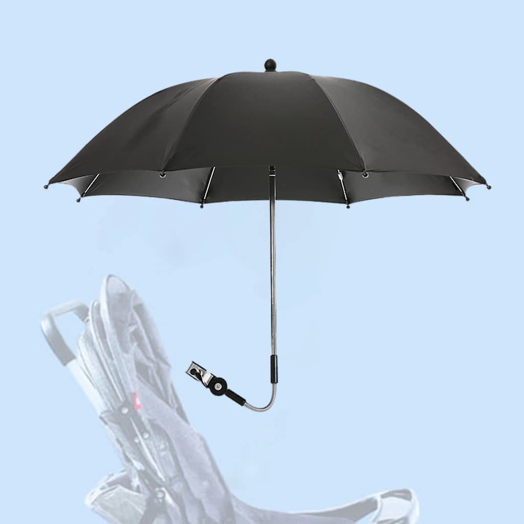 Parapluie amovible pour poussette de bébé, landau Bumoso pour bébé, housse de parasol, parasol, protection solaire, imperméable à la pluie,
