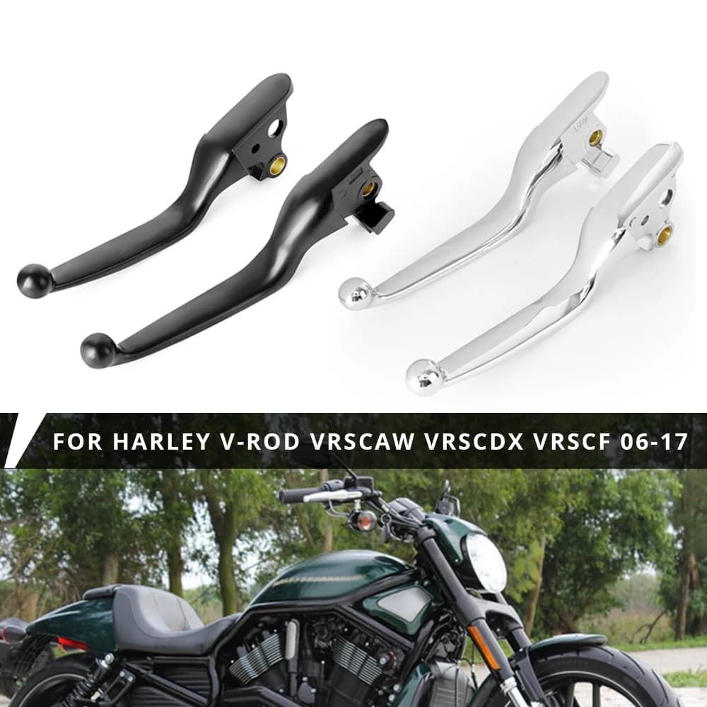 Leviers de frein et d'embrayage à commande manuelle pour moto, pour Harley V ROD V-ROD VROD VRSC VRSCDX VRSCAW VRSCF Night Rod Muscle 2006-plus tard