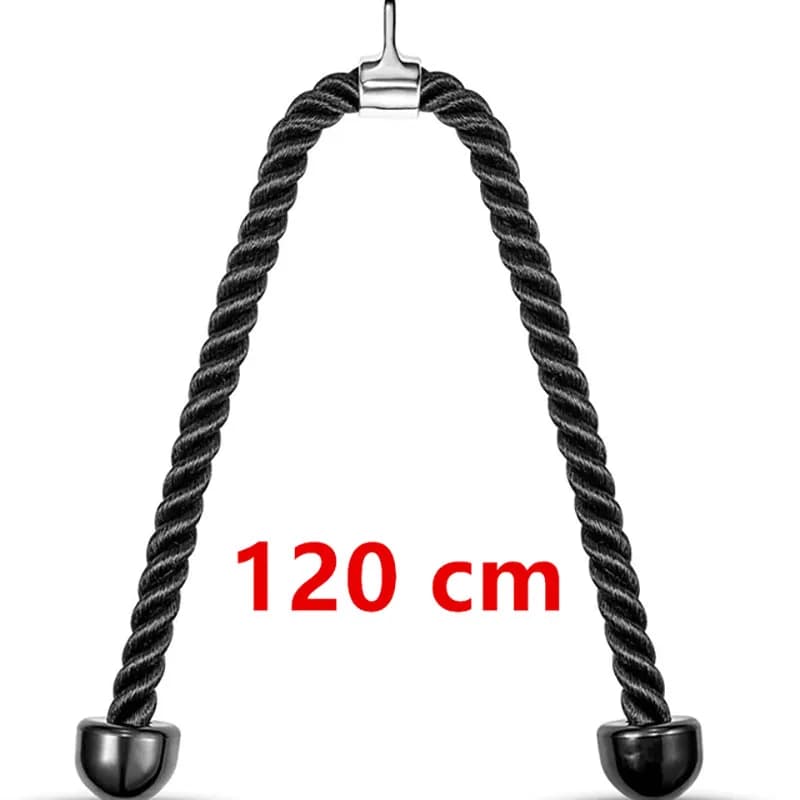Triceps corde tirer vers le bas câble corde Triceps cordon entraînement exercice dos Fitness force musculation entraînement équipement de