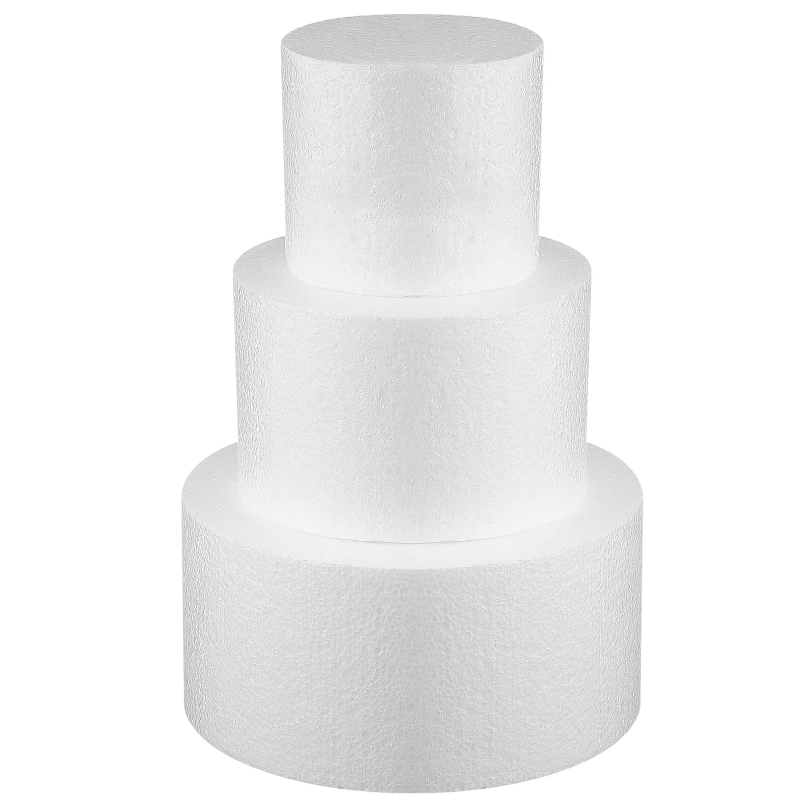 Faux gâteaux en forme de mannequins, 3 pièces, modèles de gâteaux de mariage à trois niveaux, ronds, mousses, ornement carré