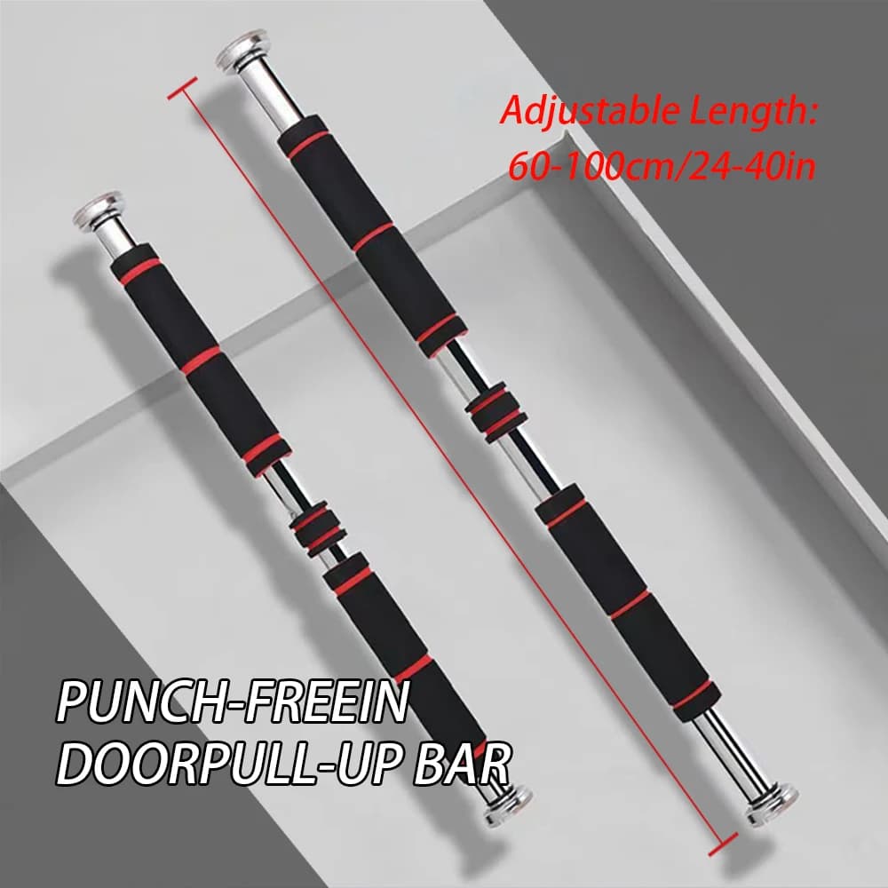 Home Fitness Pull-Up à barre simple et parallèle, équipement de fitness spécial fitness et sport, réglable de 60 cm à 100 cm, adapté aux hommes
