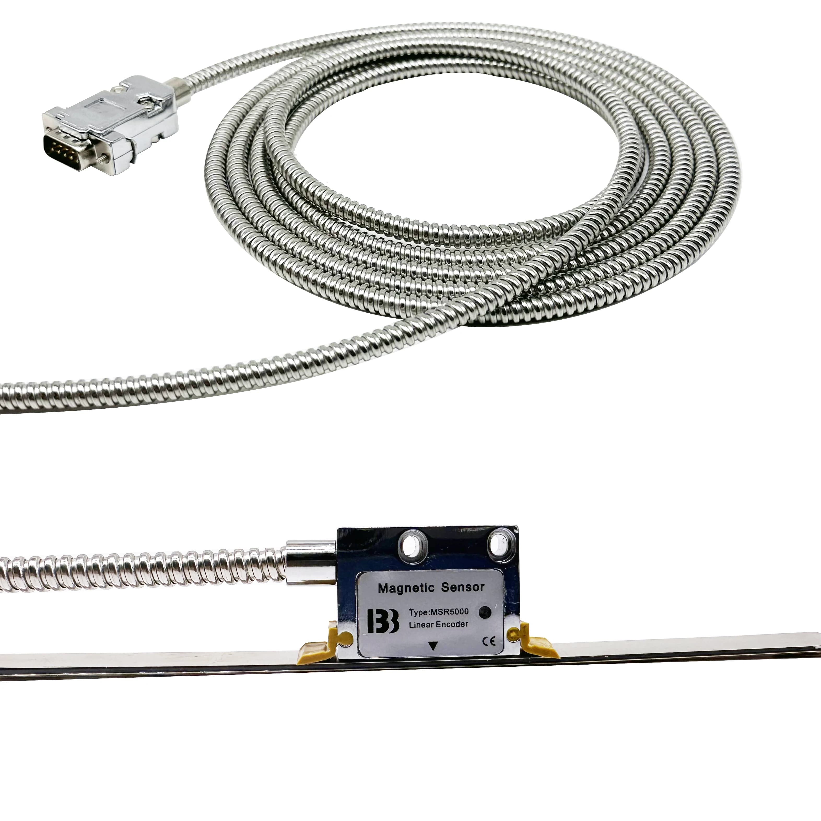 Meuleuse de tour de fraisage de haute précision, échelle magnétique DRO 5V 0.005mm, encodeur linéaire magnétique pour SINO HYMSEANN, toutes les