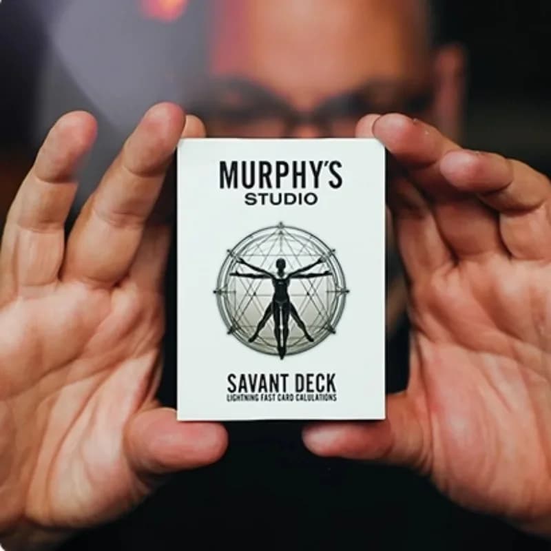 Savant Deck par Craig Petty Gimmicks carte magie et tours en gros plan artiste utilitaire de rue Pokder magicien Magia Fun