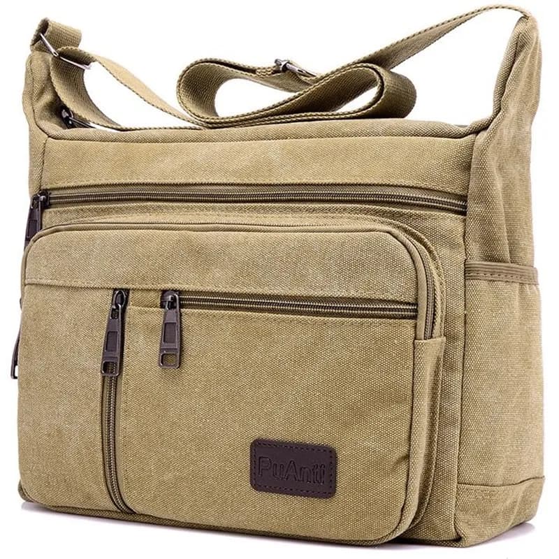 Hommes toile sacs à bandoulière fourre-tout décontracté voyage hommes sac à bandoulière de luxe sacs de messager mode haute qualité sac à main