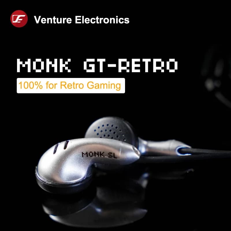 Écouteurs de jeu portables Monk GTR GT-Retro