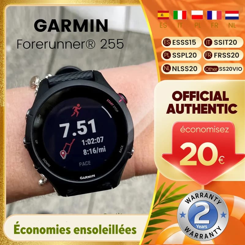 Montre connectée Garmin Forerunner 255