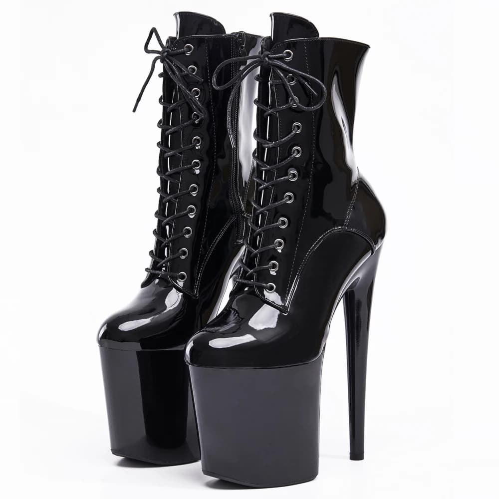 Stripper 8 "plate-forme à lacets Cтрипы pôle danse cheville bottes hautes en Stock expédition rapide Size36-43