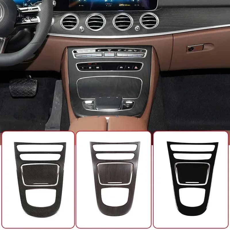 Couvercle de panneau décoratif ABS pour Console centrale de voiture, accessoires pour Mercedes Benz classe E W213 S213 A238 C238 2016 – 2021