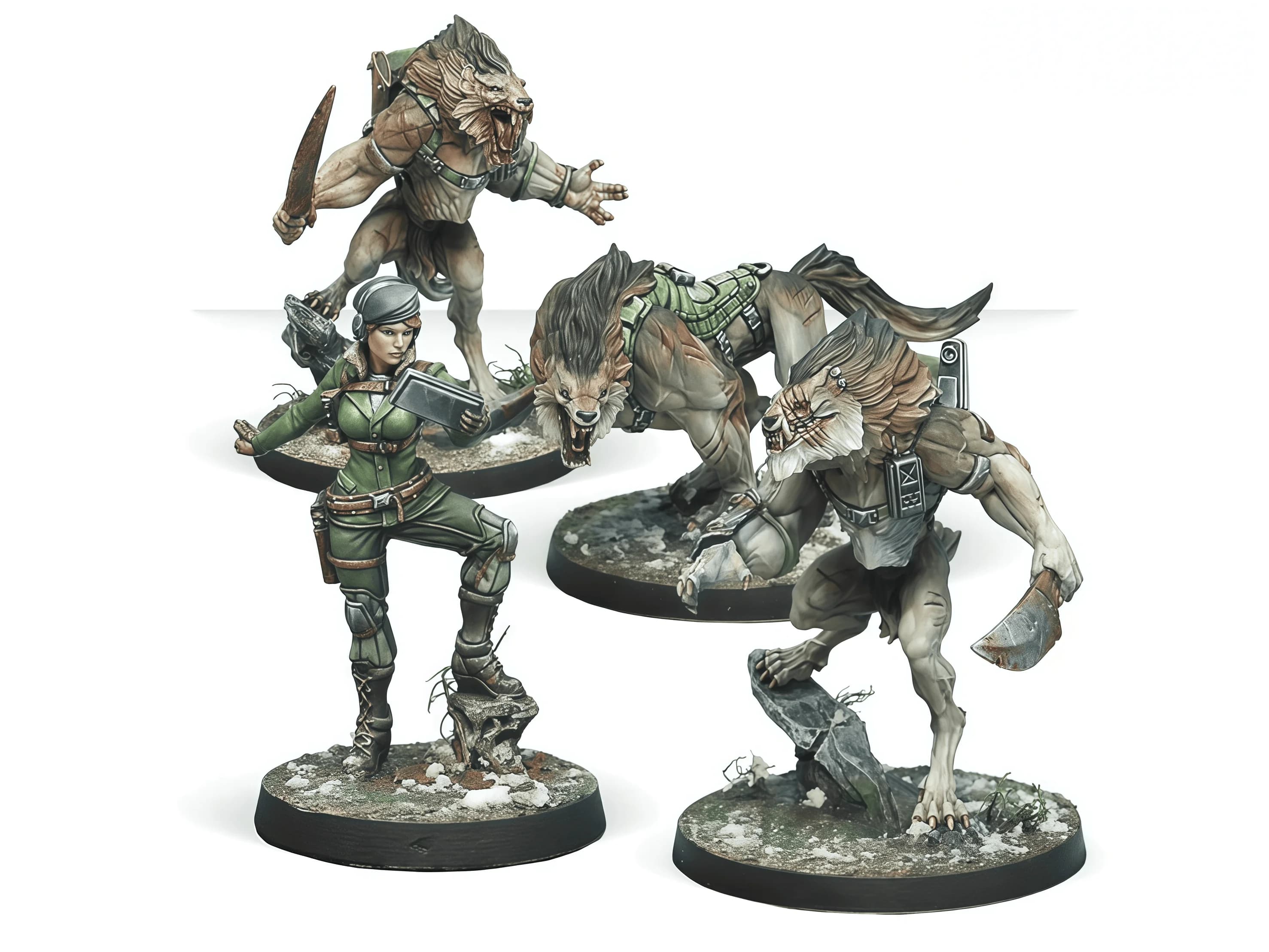 Pièce d'échecs modèle en résine moulée 40mm, GK, modèle de jeu de société, pièce d'échecs Ariadna Antipode, modèle de Pack d'assaut non