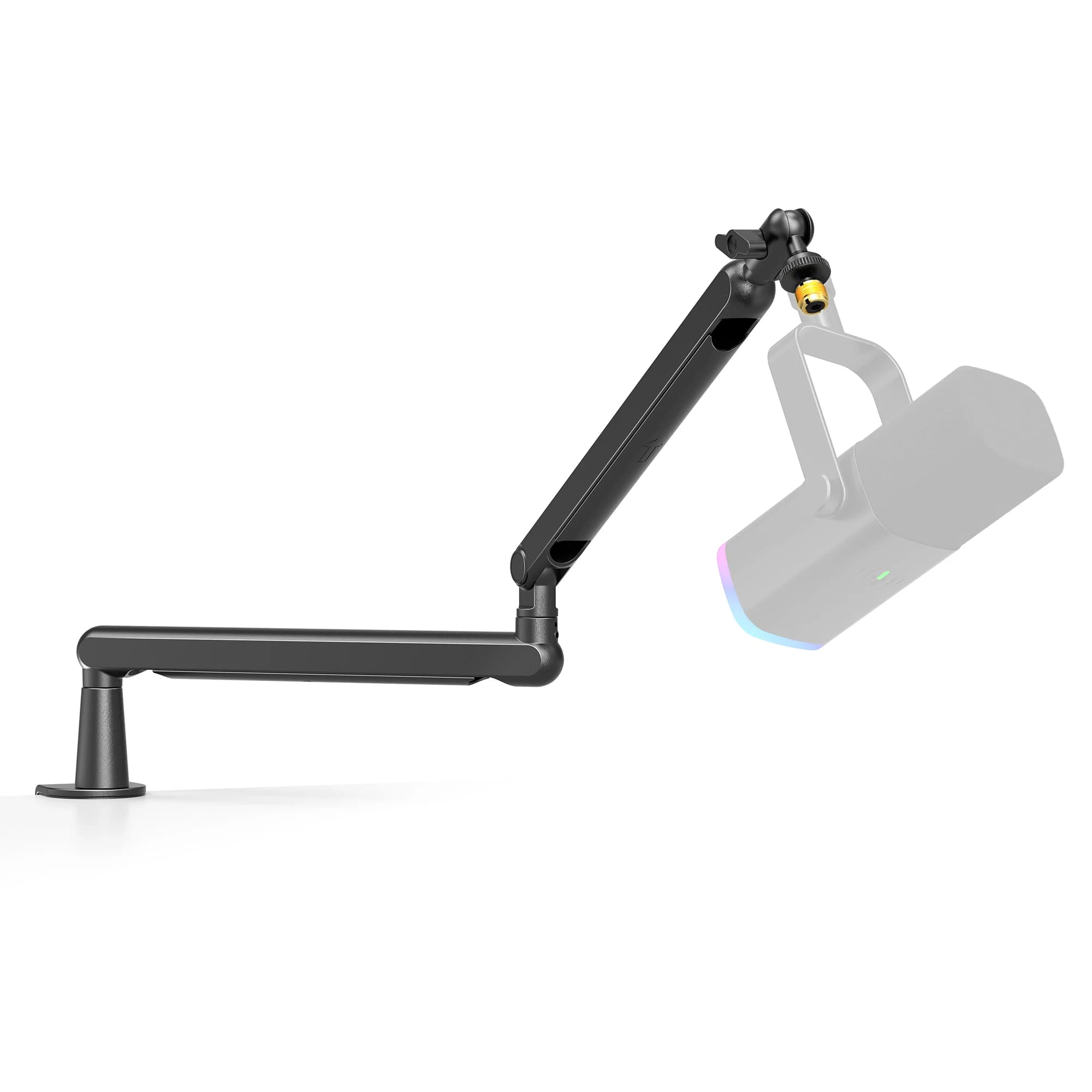 FIFINE – support de Microphone à bras bas profil réglable, avec gestion des câbles/support de bureau, flèche de Suspension pour Ampligame K688