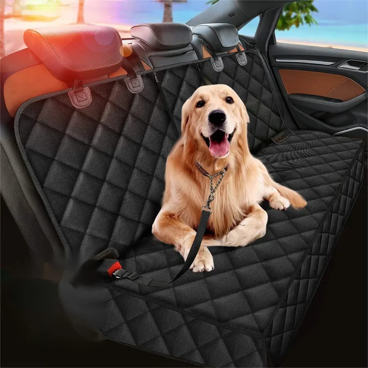 Housse de protection pour siège arrière de voiture pour chien, imperméable, résistante à la saleté, housse de siège pour animaux de compagnie,