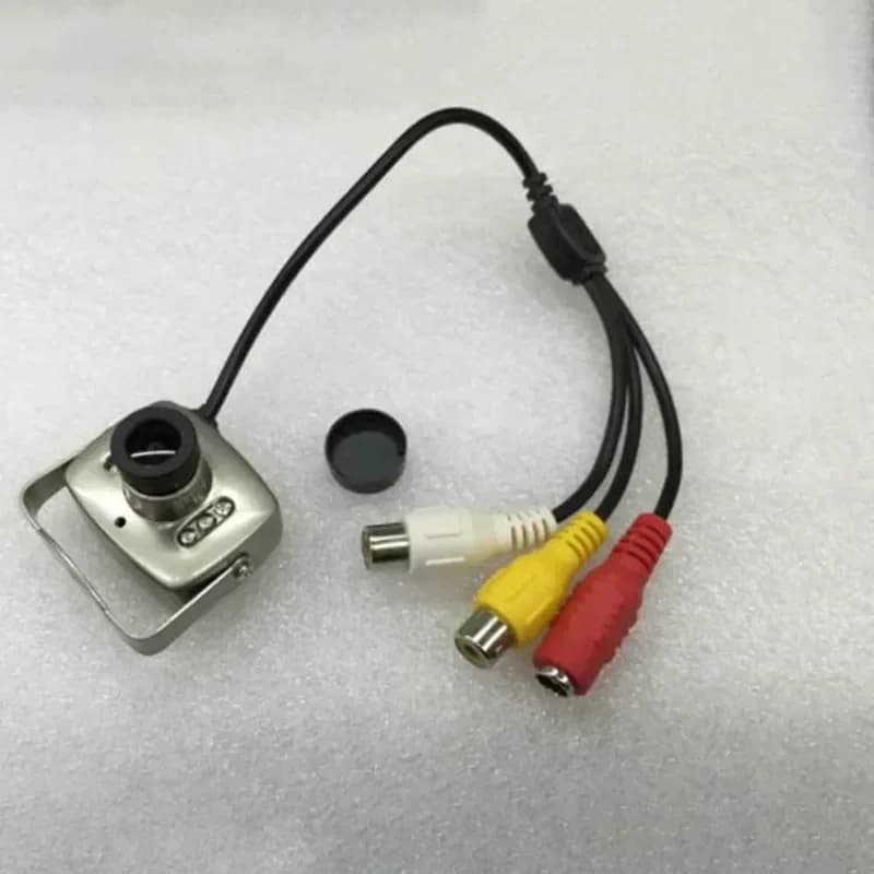 Mini caméra 208C, objectif grand angle 120 degrés, 600TVL, micro caméras FPV PAL/NTSC, surveillance de vision nocturne, mini caméra infrarouge, 1