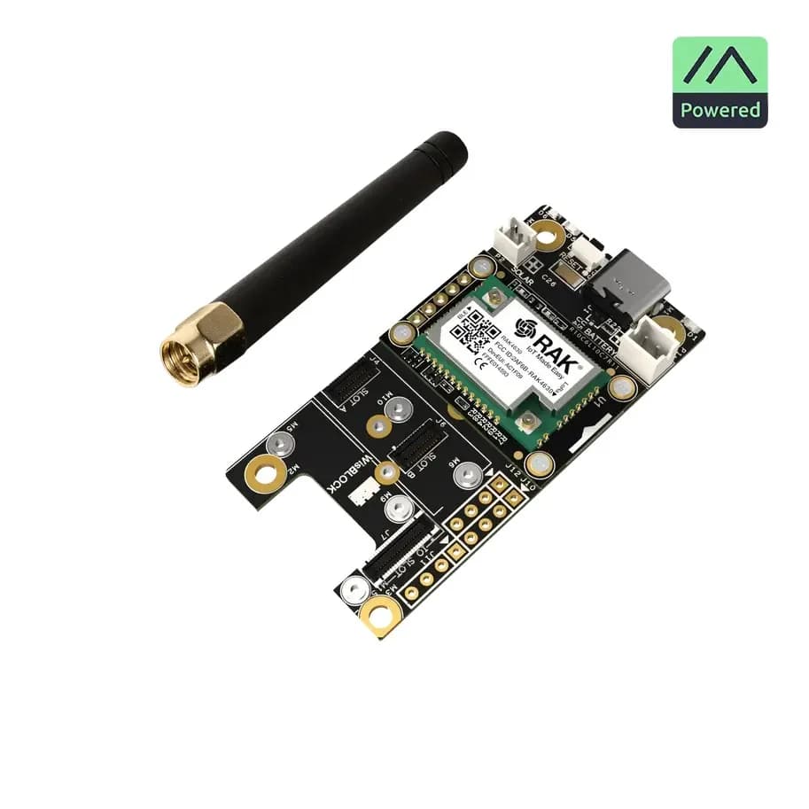 Kit de démarrage méshtastique WisBlock |   Le kit méshtastique Basic RAK4631 pour LoRa