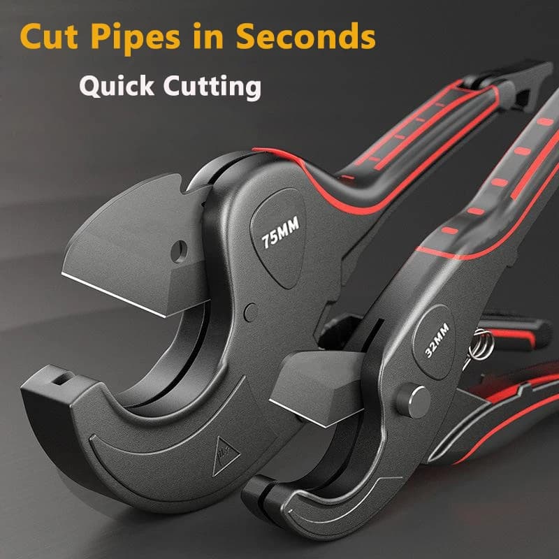Ciseaux coupe-tuyau rapide, pince coupante pour Conduit de tuyau, ciseaux PPR/PE/PVC, coupe-tuyau Portable 32mm/42mm/63mm/75mm, outils à main