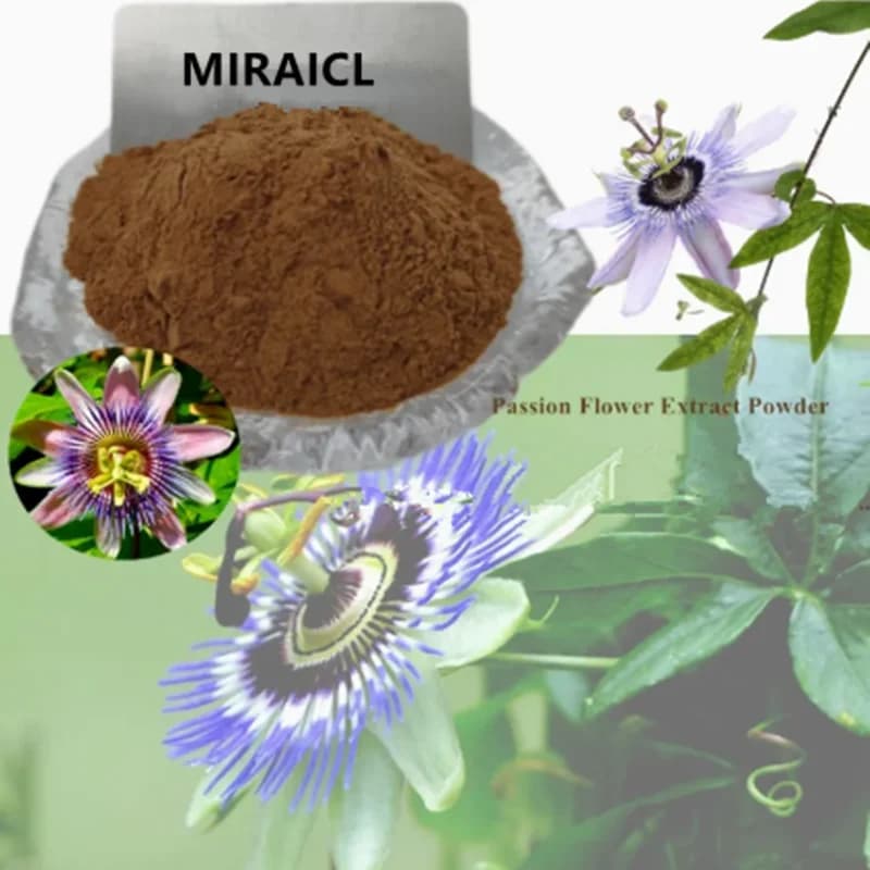 Vente en gros de matières premières personnalisées à l'échelle mondiale pour l'extrait de fleur de passion 30:1 en poudre, livraison rapide