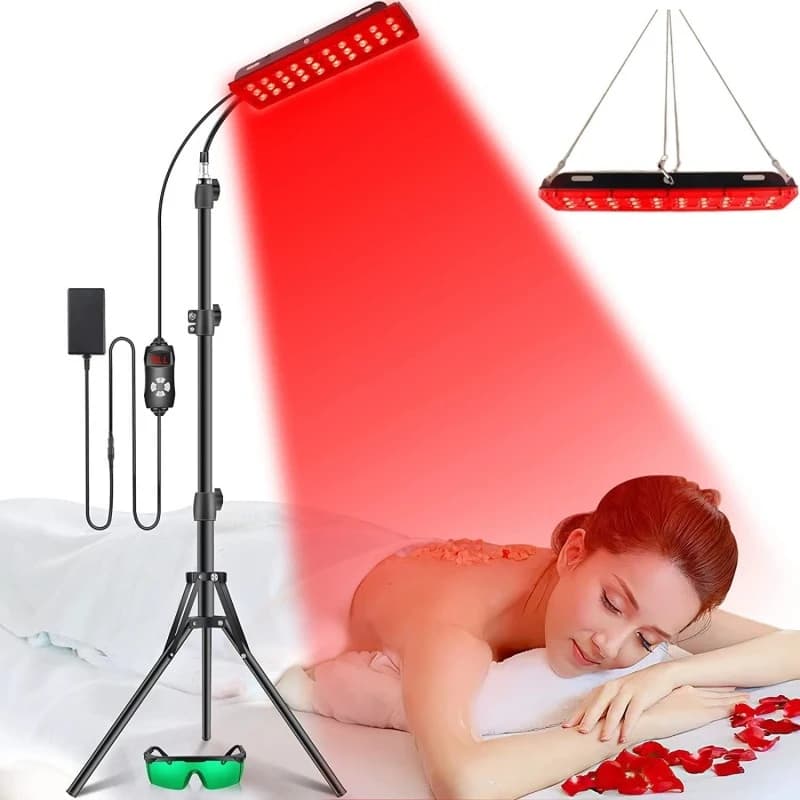 Lampe de santé à lumière rouge LED pour tout le corps et le visage, lumière proche infrarouge, tête pour Li-, muscle, Charleroi, gadget de