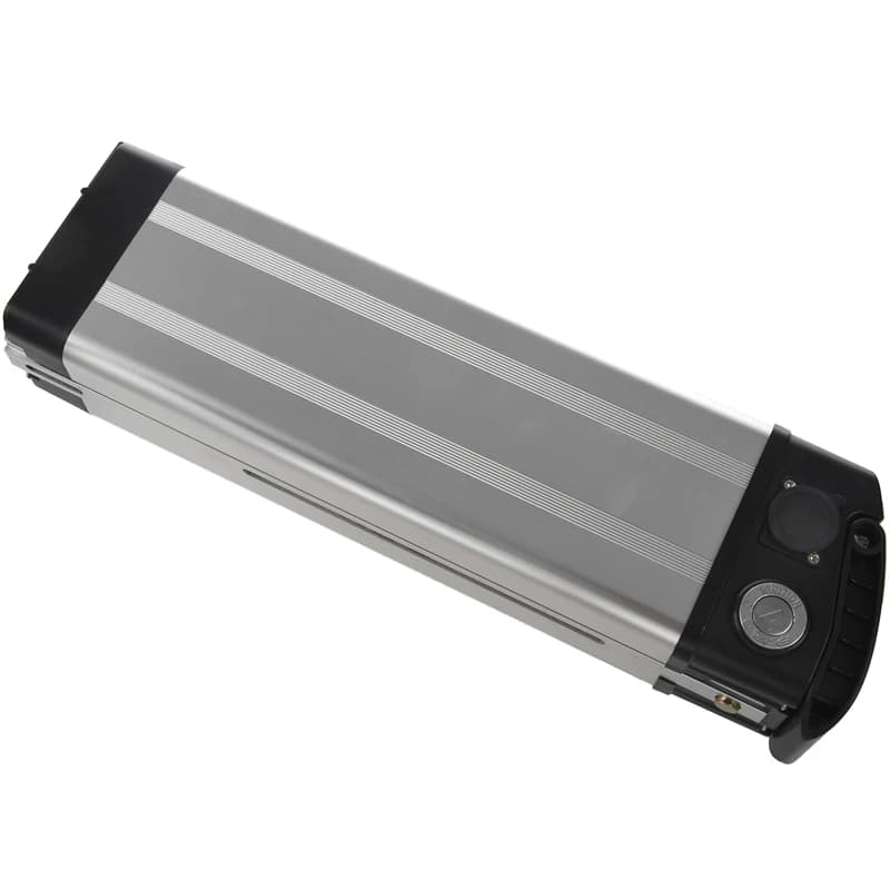 ABKG Pro vélo électrique 36V/48V boîtier de batterie de grande capacité 18650 étui de support accessoires de vélo électrique pour tête Canon
