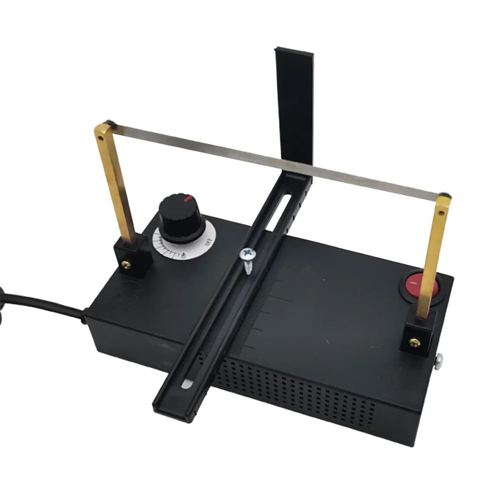 Petite Machine de Découpe à Chaud Manuelle, Fil Chauffant Électrique, Coupe-Ruban, Coupe-Corde Électromécanique Thermique