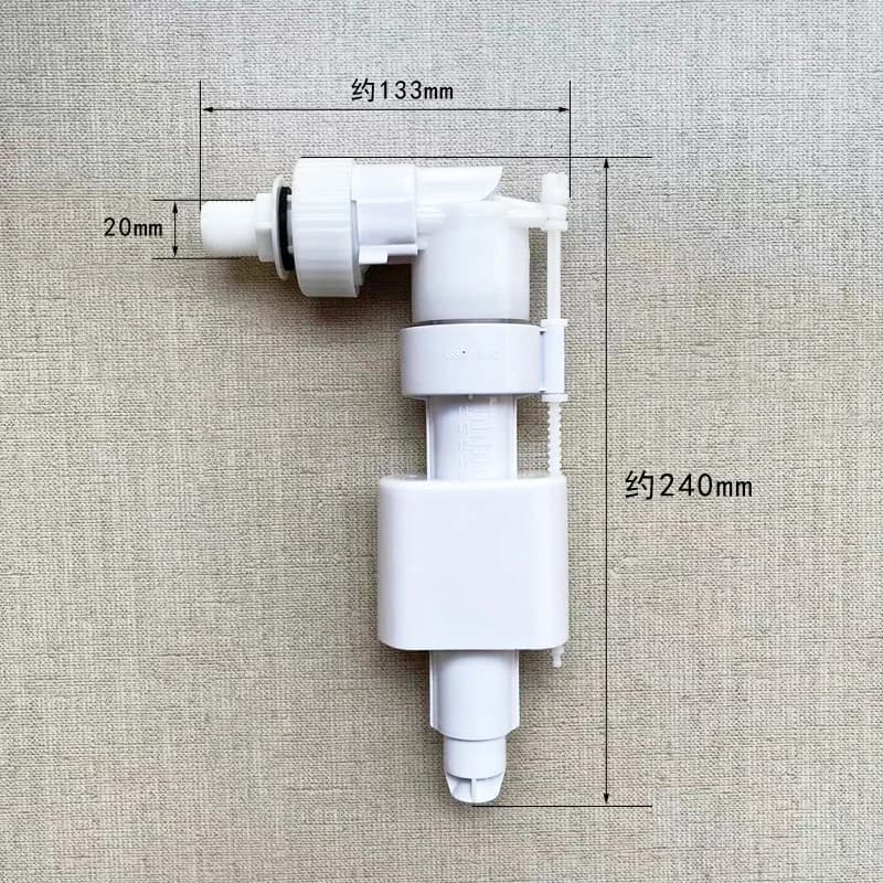 Vanne précieuse d'admission d'eau de toilette, injection d'eau, siège de distributeur d'eau, accessoires de toilette