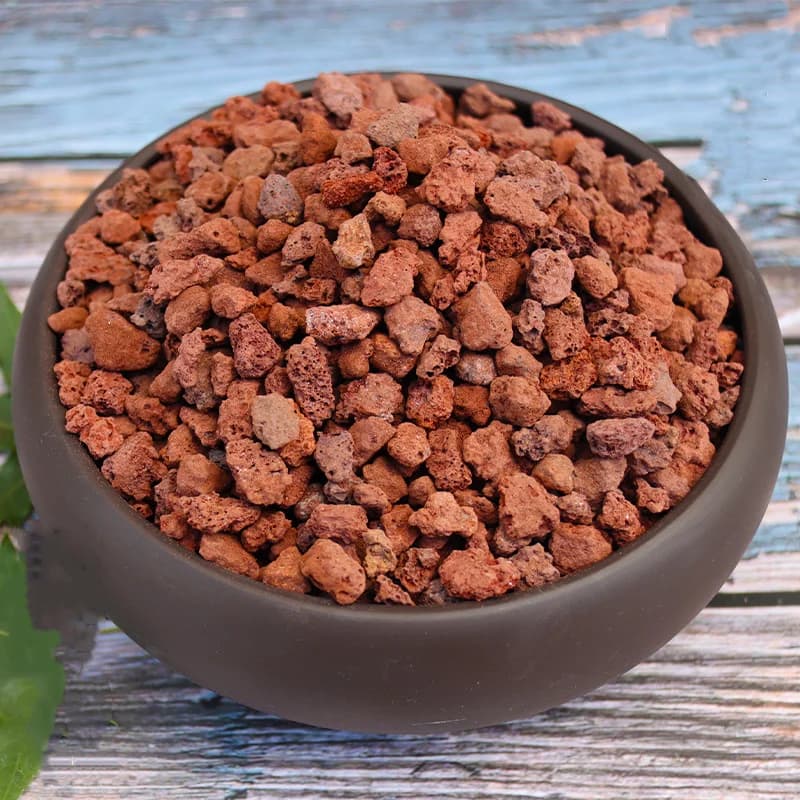 Roche volcanique rouge 500g/1000g, plantes succulentes, literie, matériaux de Purification d'eau pour aquarium granulaire, fournitures de jardinage