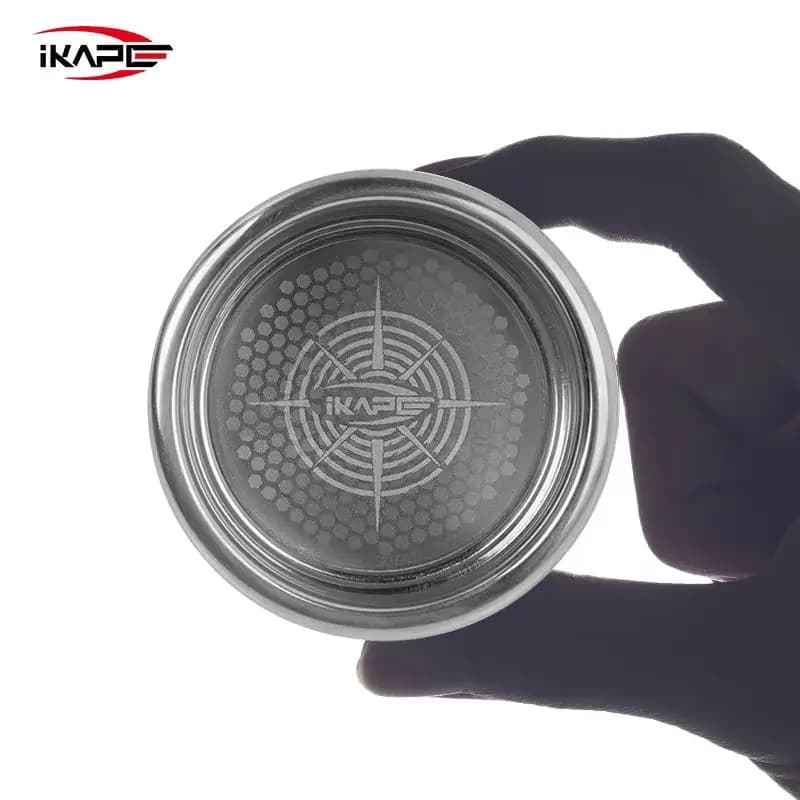 IKAPE ruche acier inoxydable filtre à expresso panier-précision haute Extraction pour 51/54/58MM sans fond Portafilter cafetière