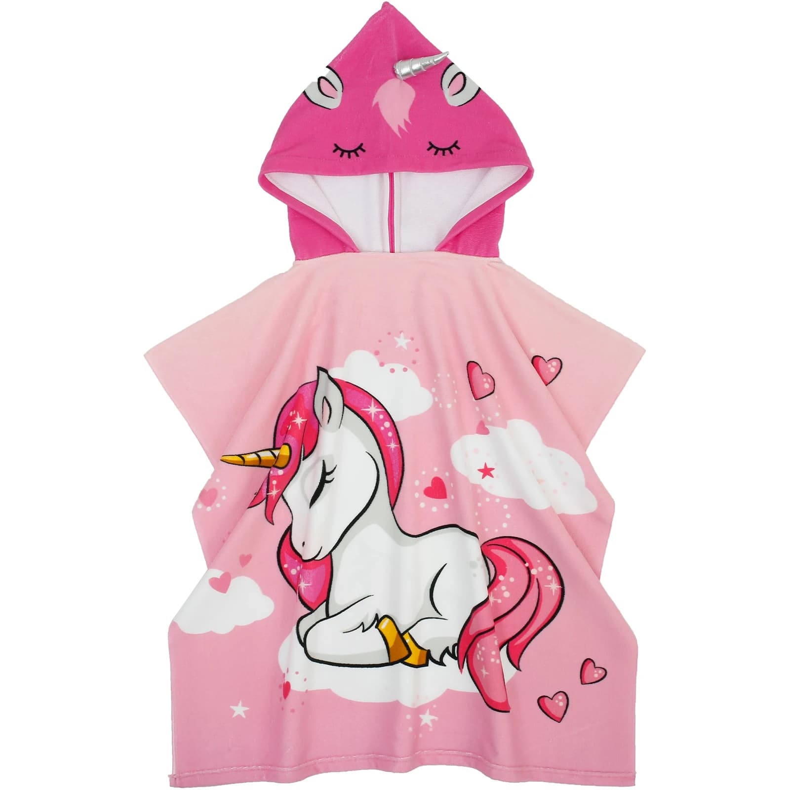 Serviette de bain à capuche dessin animé pour enfants avec sac de rangement, peignoir super absorbant, serviette de plage à séchage rapide,