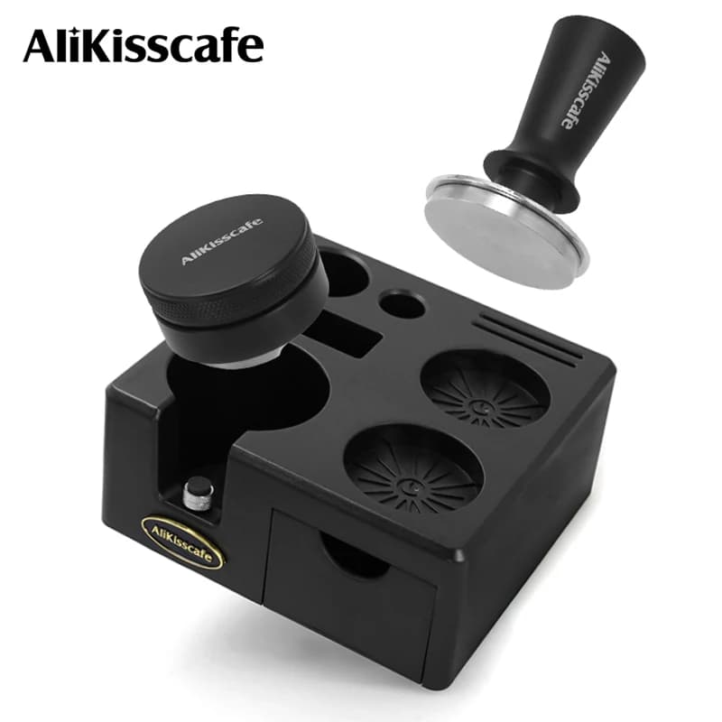 Station de bourrage de café 51mm 54mm 58mm, support de filtre portable, tapis pour Delonghi Breville E61, accessoires pour expresso, outils Barista
