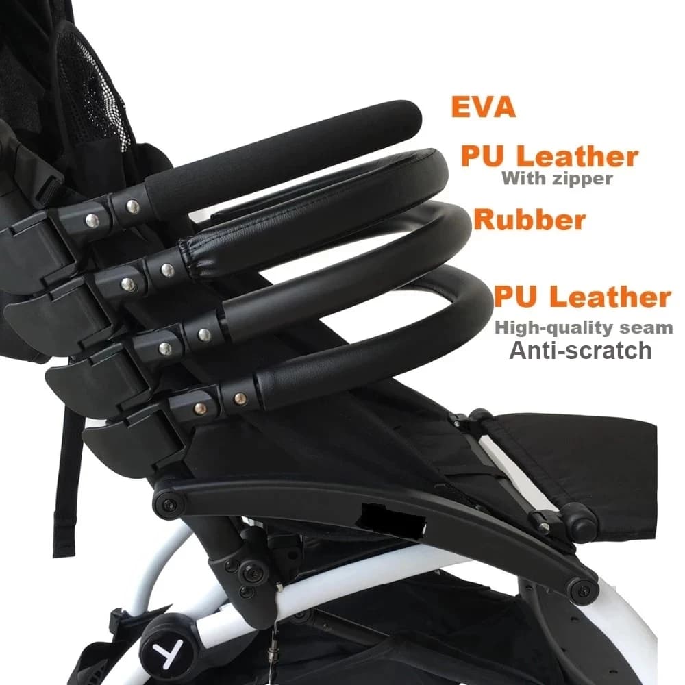 MomTan ®   Accessoires de poussette pour bébé, accoudoir Compatible avec les poussettes Babyzen YOYO YOYO 2 YOYO 3, barres de pare-chocs avant pour