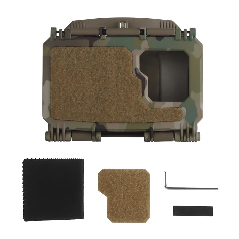 Boîte de téléphone portable tactique MOLLE V2, gilet de chasse, panneau de Navigation, étui d'équipement instantané pour jeux de guerre CS