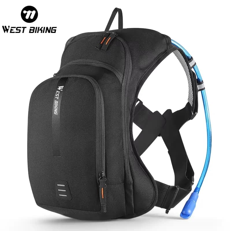 WEST BIKING 10L sac à dos de cyclisme ultraléger sangle ergonomique sac de vélo de route vtt avec sac à eau sac d'escalade de randonnée en plein