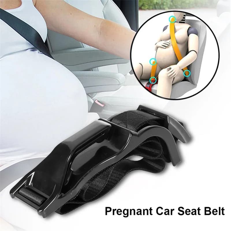 Ajusteur de ceinture de sécurité de voiture enceinte, confort et sécurité pour le ventre des mamans de maternité, ceinture de sécurité de