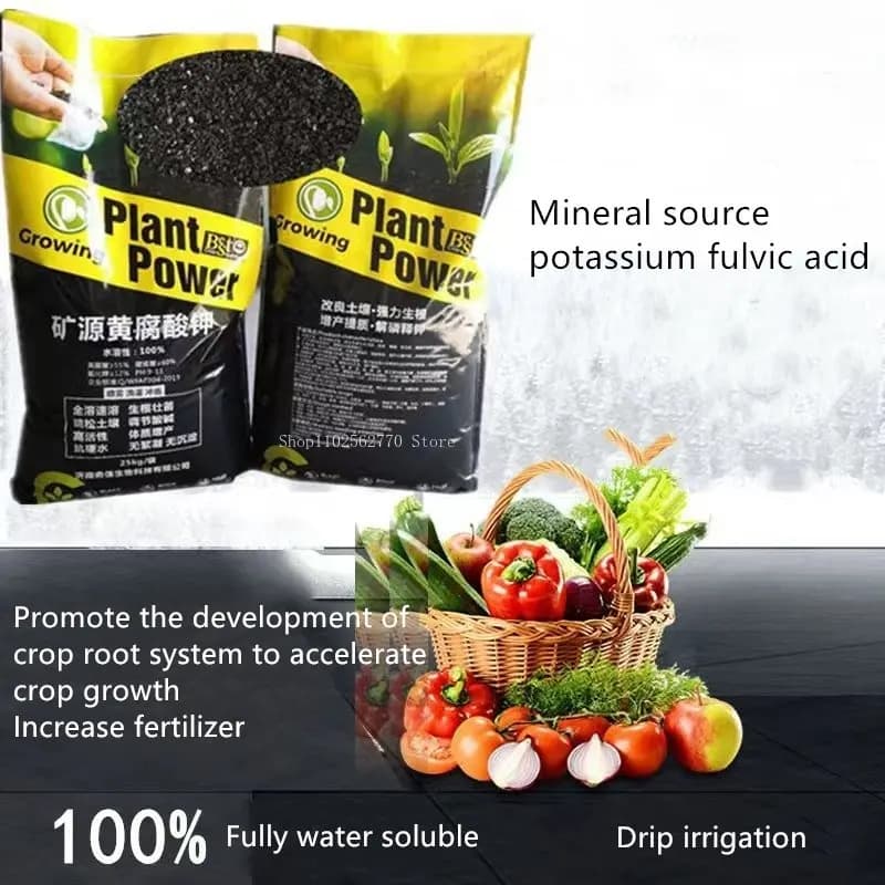 NapSource-Fulvate soluble dans l'eau pour le nettoyage du sol, navigateur pour plantes, 500g