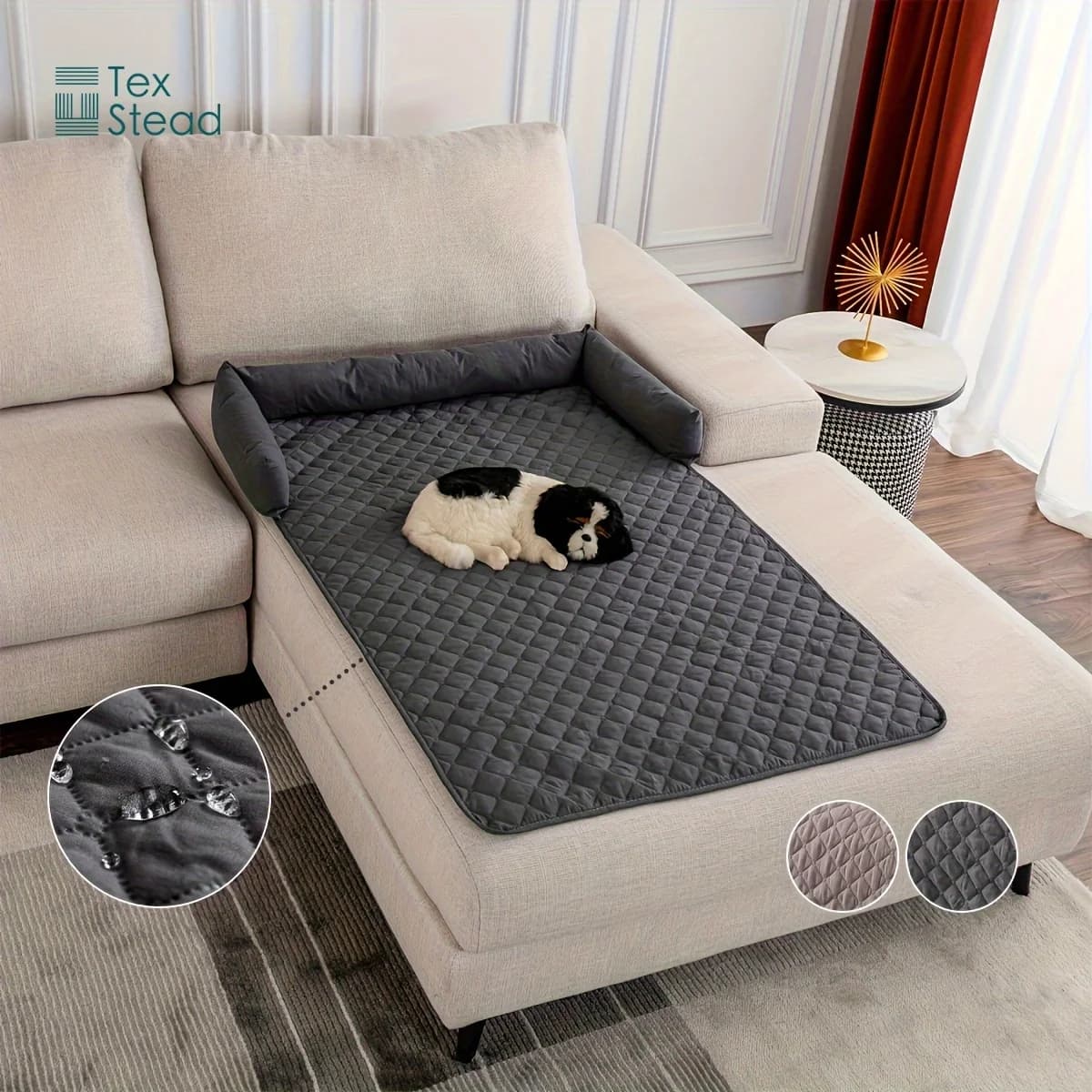 Protecteur de canapé lavable pour animaux de compagnie, canapé-lit, degré de glissement, imperméable, anti-fuite, coussins de traversin, chiens,