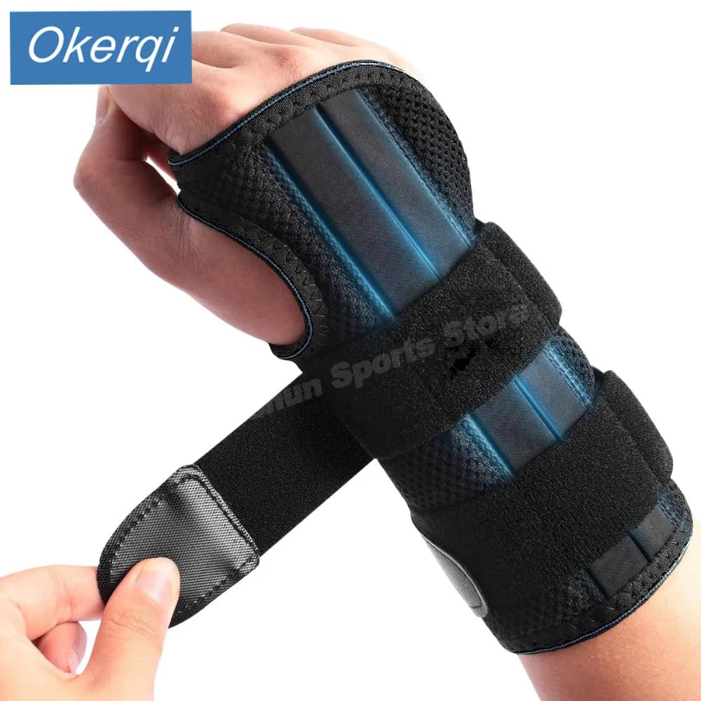 Attelle de poignet de Compression, 1 pièce, protection du canal carpien, protection de poignet de sport, attelle orthopédique pour les mains,