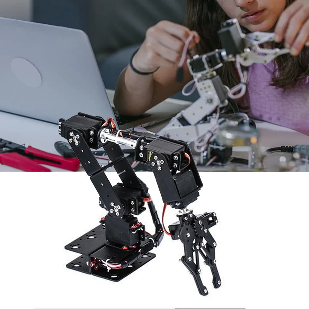 Kit de griffes de serrage de bras mécanique pour Robot 6DOF, manipulateur DOF, pièces de Robot industriel
