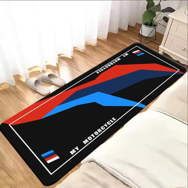 Tapis de parking pour moto spécifiques à la course, tapis de sol pour chambre, tapis de présentation, antidérapants, anti-taches, faciles à