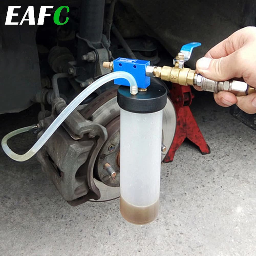 EAFC outil de changement d'huile de liquide de frein hydraulique de voiture outil universel de remplacement de liquide de frein de voiture purgeur