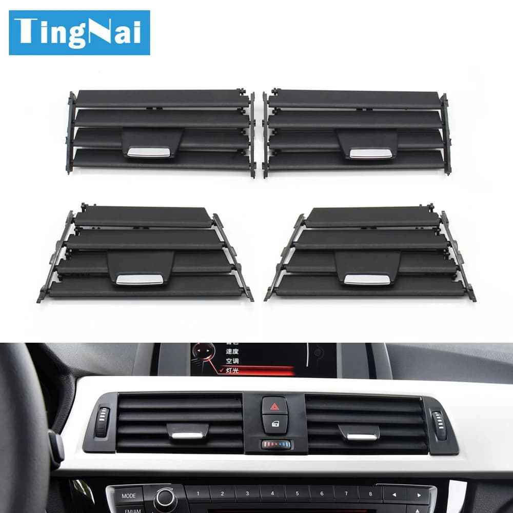 Grille de sortie d'air centrale gauche droite pour voiture, Kit de réparation de Clip coulissant AC pour BMW série 3 4 F30 F31 F34 F35 F32 F33 F36