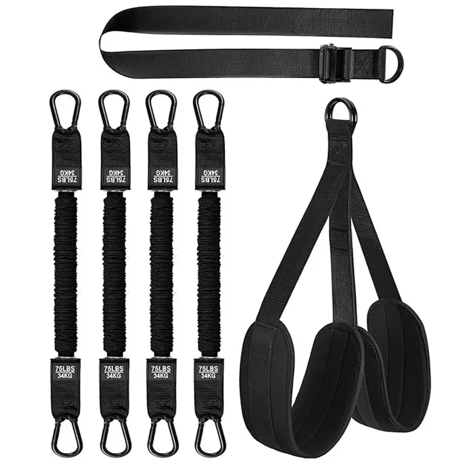 Ensemble de bandes d'assistance de traction, sangle de résistance pour aide à la traction pour hommes et femmes, entraînement suspendu, étirement