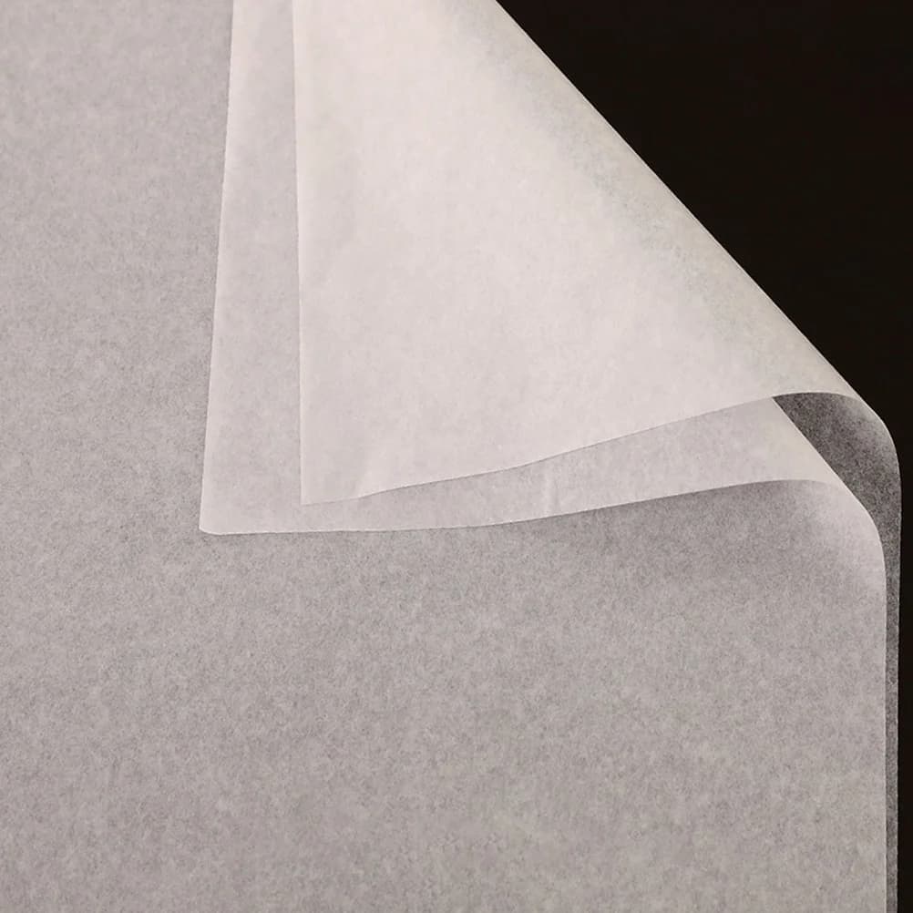 Papier de soie blanc A4 200 feuilles pour emballer les fleurs, emballage cadeau, artisanat, matériel de bricolage, doublure translucide pour