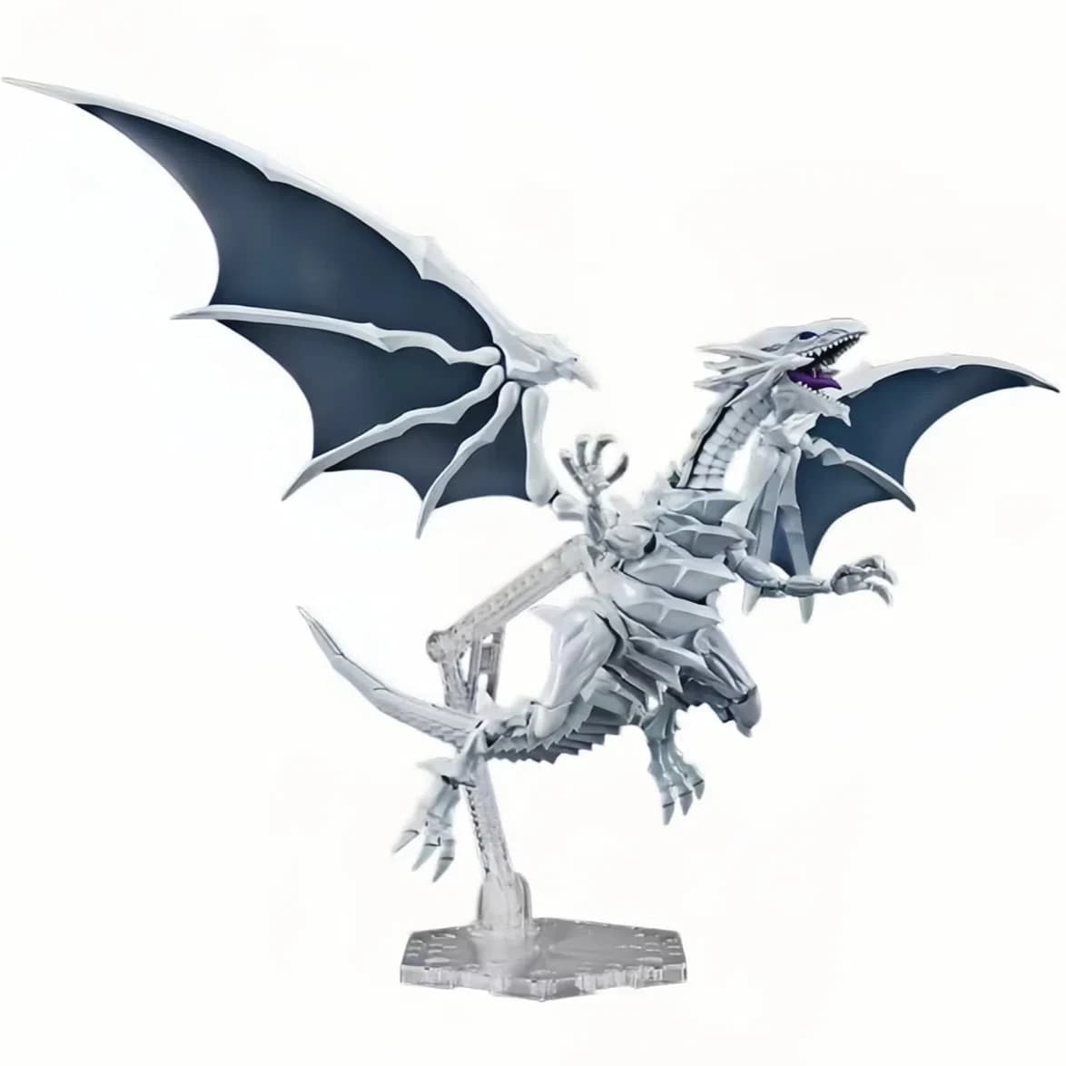 【Nouveau chaud】 Yu-Gi-Oh Dragon arrogant yeux bleus Dragon blanc assemblage modèle Figure décoration de bureau vacances cadeau d'anniversaire