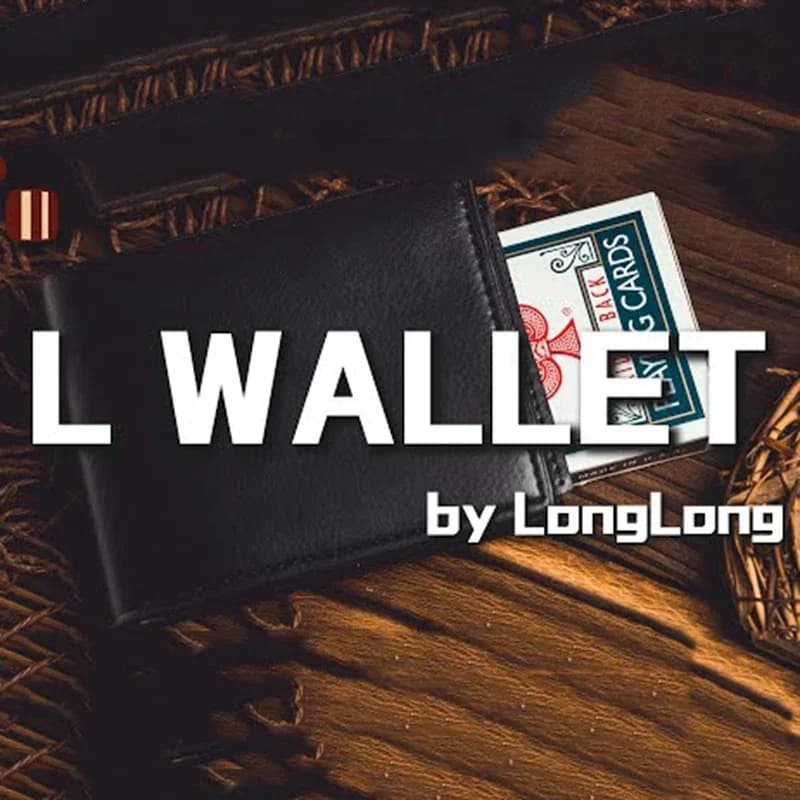 L Deck Switch Wallet by Long Magic Tricks Purse, Close-up Icidal Voltage, Gimmicks Props, Poke Wallet, Load Card