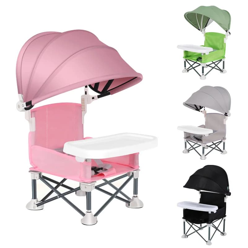 Chaise de salle à manger pliable pour bébé, Table à manger Portable pour enfants, petite chaise d'extérieur pour la plage, fournitures de meubles