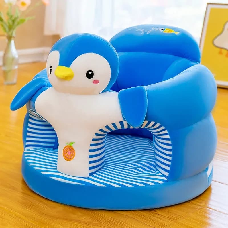 Housse de siège de Support de canapé pour bébé, mignonne, en peluche, pour apprendre à s'asseoir, chaise d'alimentation, nid confortable pour