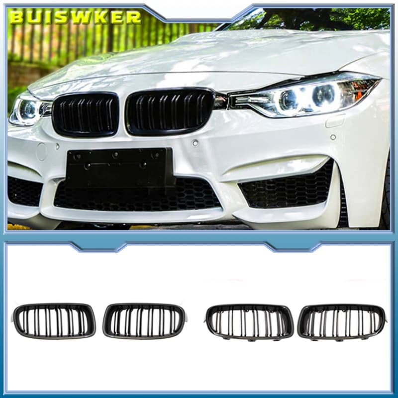 Calandre Avant en ABS de Haute Qualité, Accessoires Automobiles pour BMW F30, F31, F35, 2012-2018, 320i, 325i, 328i