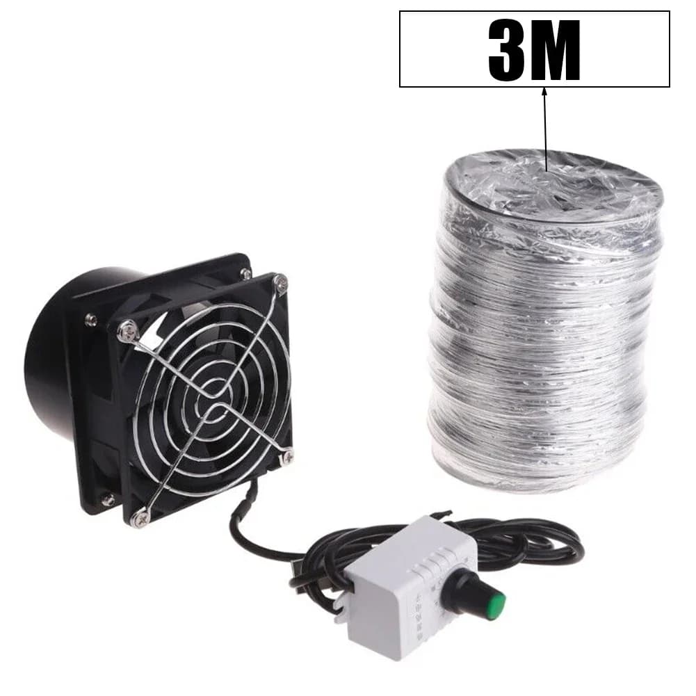 1 ensemble d'absorbeur de fumée, ventilateur d'extraction de conduit de tuyau, USB, vitesse réglable, équipement de soudage du plastique,