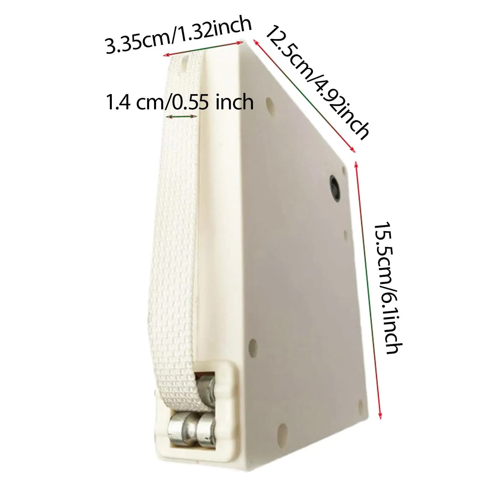 Ensemble de manivelle pour stores à enroulement manuels, support de sangle durable en ABS et aluminium pour accessoires de volets domestiques