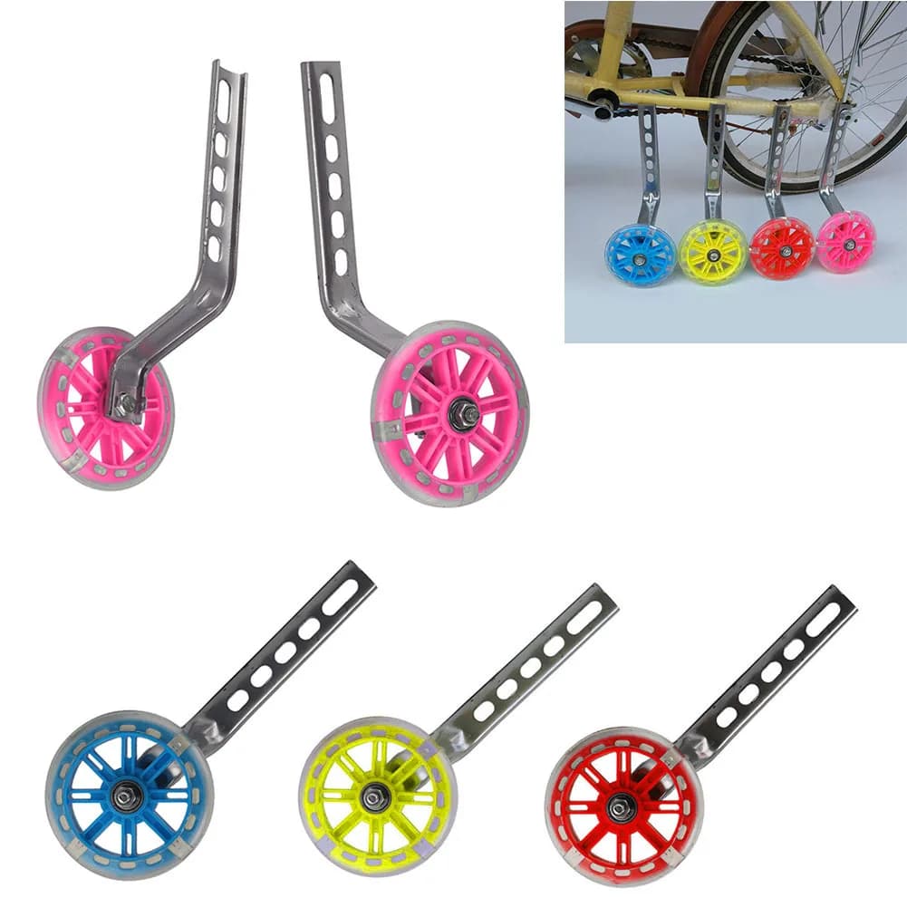 Stabilisateurs de vélo pour enfants, roues d'entraînement de 12 à 20 pouces, accessoires robustes, 1 ensemble d'accessoires